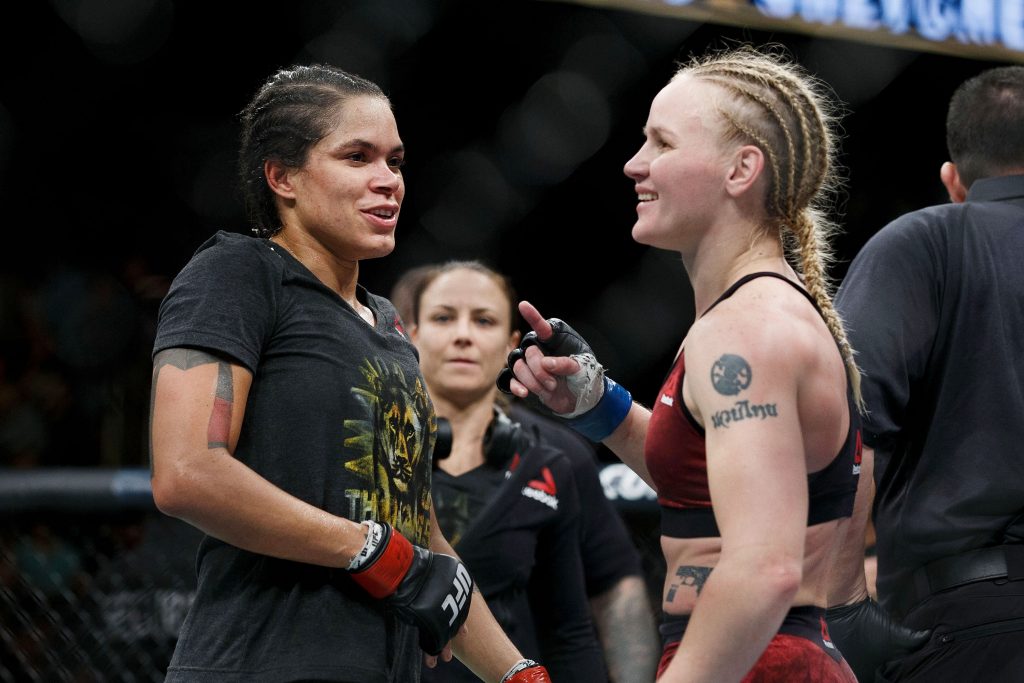 A trilogy fight between Amanda Nunes and Valentina Shevchenko would be great to see.