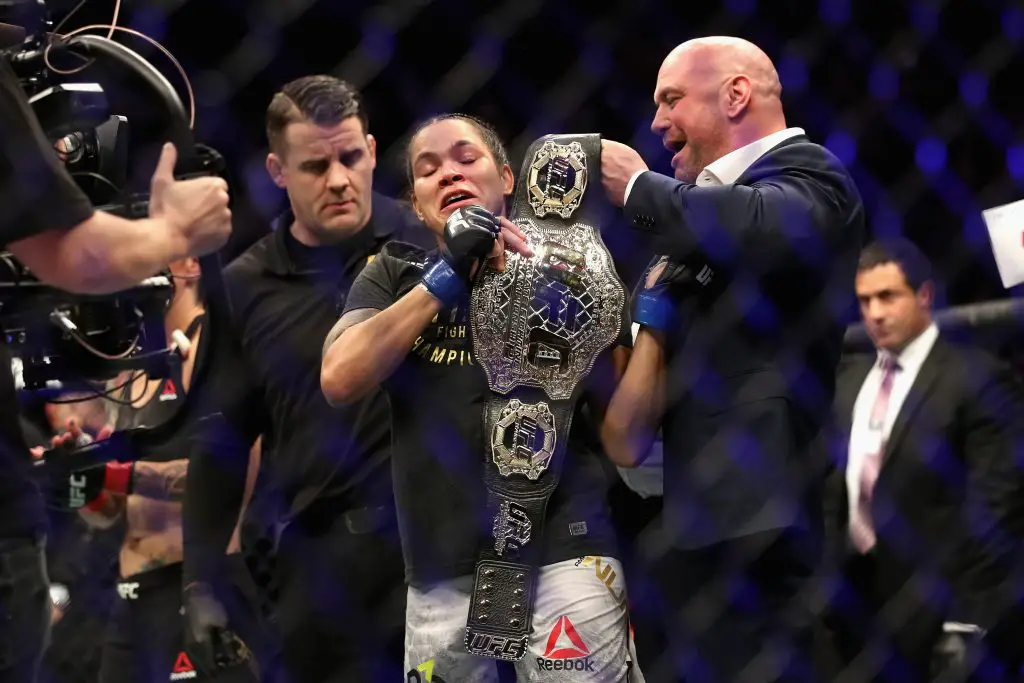 Amanda Nunes defeated Cris Cyborg in their only meeting