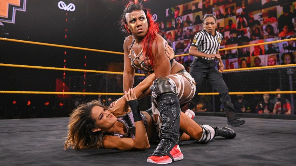 Ember Moon takes on Dakota Kai