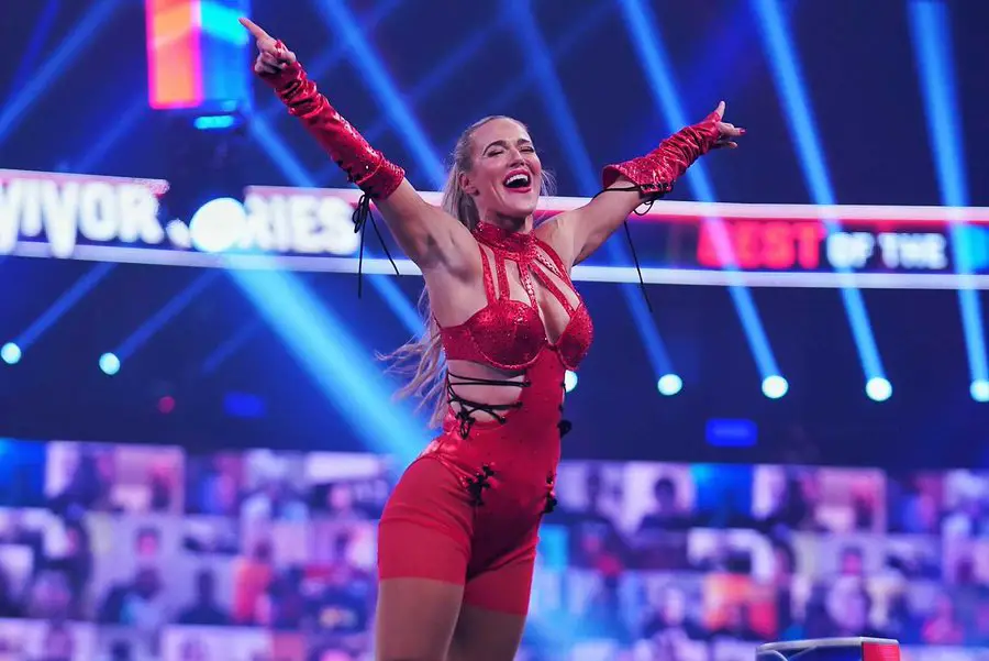 Lana helped Raw win the Survivor Series match