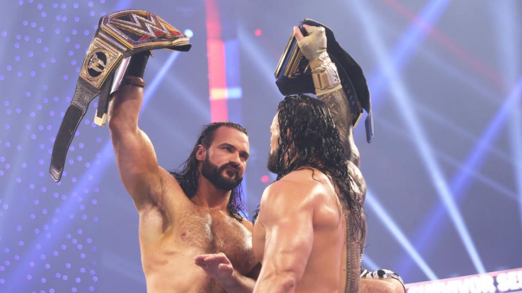 Drew McIntyre and Roman Reigns are the two biggest names in WWE right now.