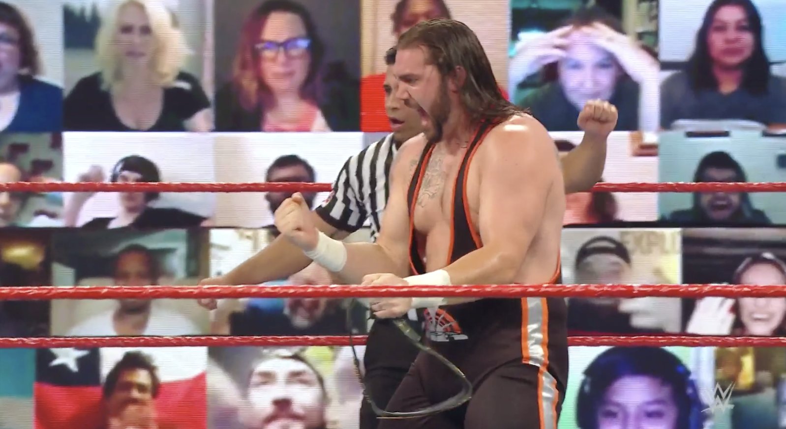 Tucker won the 24/7 title on WWE Raw