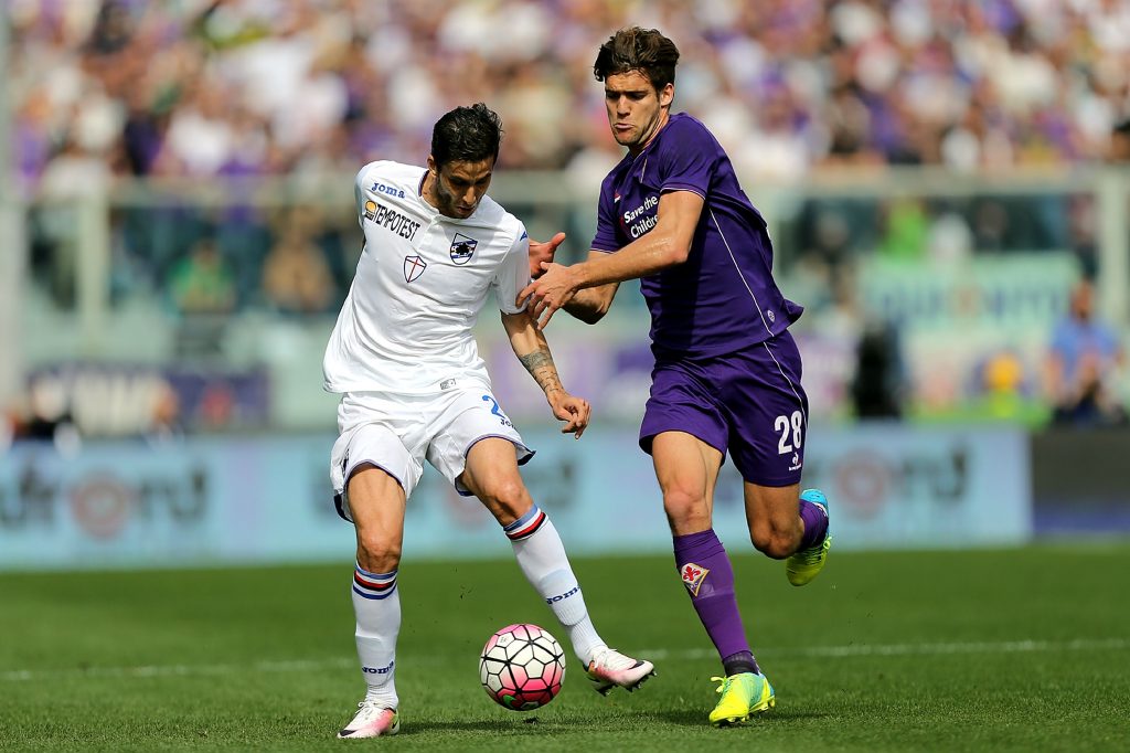 acf fiorentina v uc sampdoria serie a 1