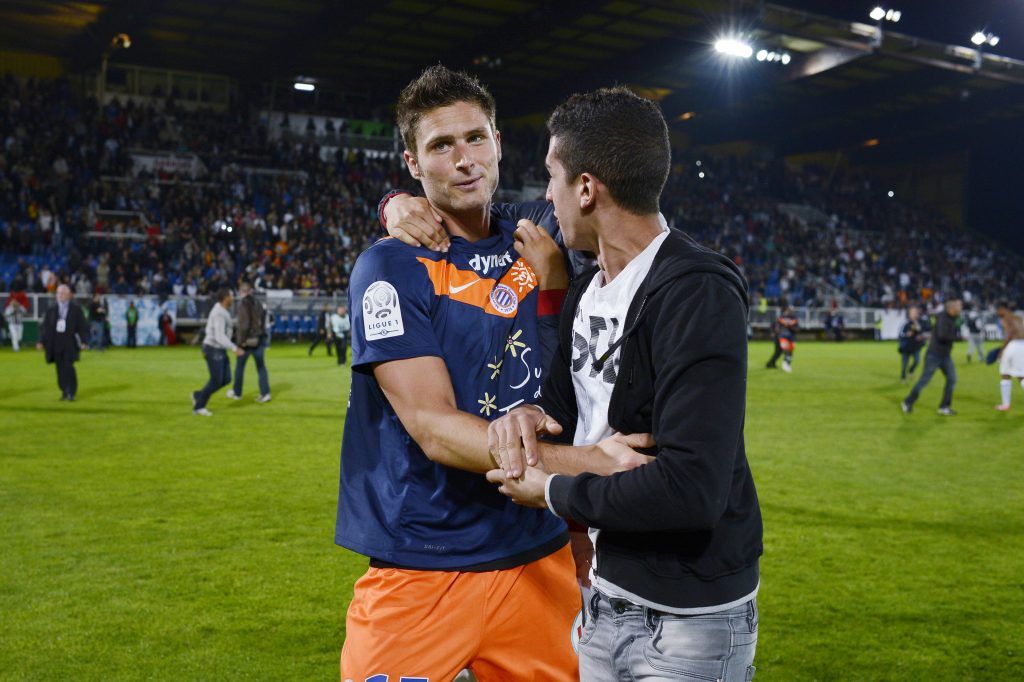 montpelliers french forward olivier gir