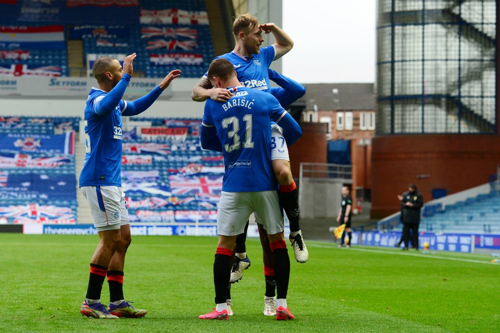 rangers v aberdeen ladbrokes scottish premiership 2