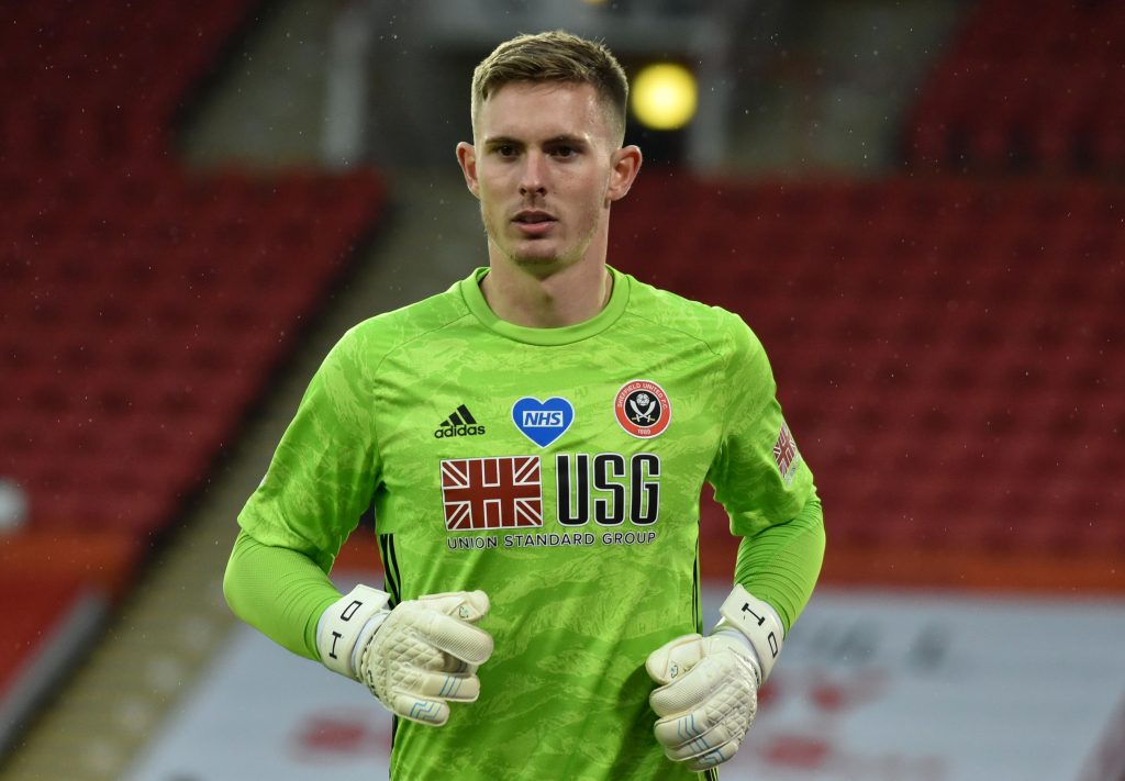 Dean Henderson is not keen on sitting on the bench for Manchester United in the second half of this season. (Photo by Rui Vieira/Pool via Getty Images)