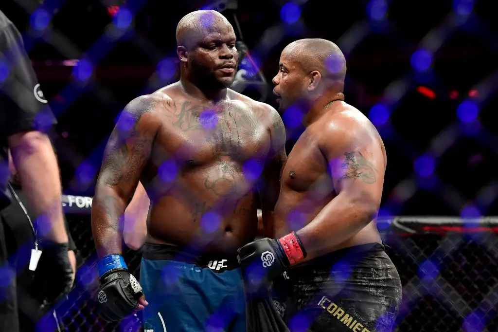 Derrick Lewis lost to Daniel Cormier in a title fight