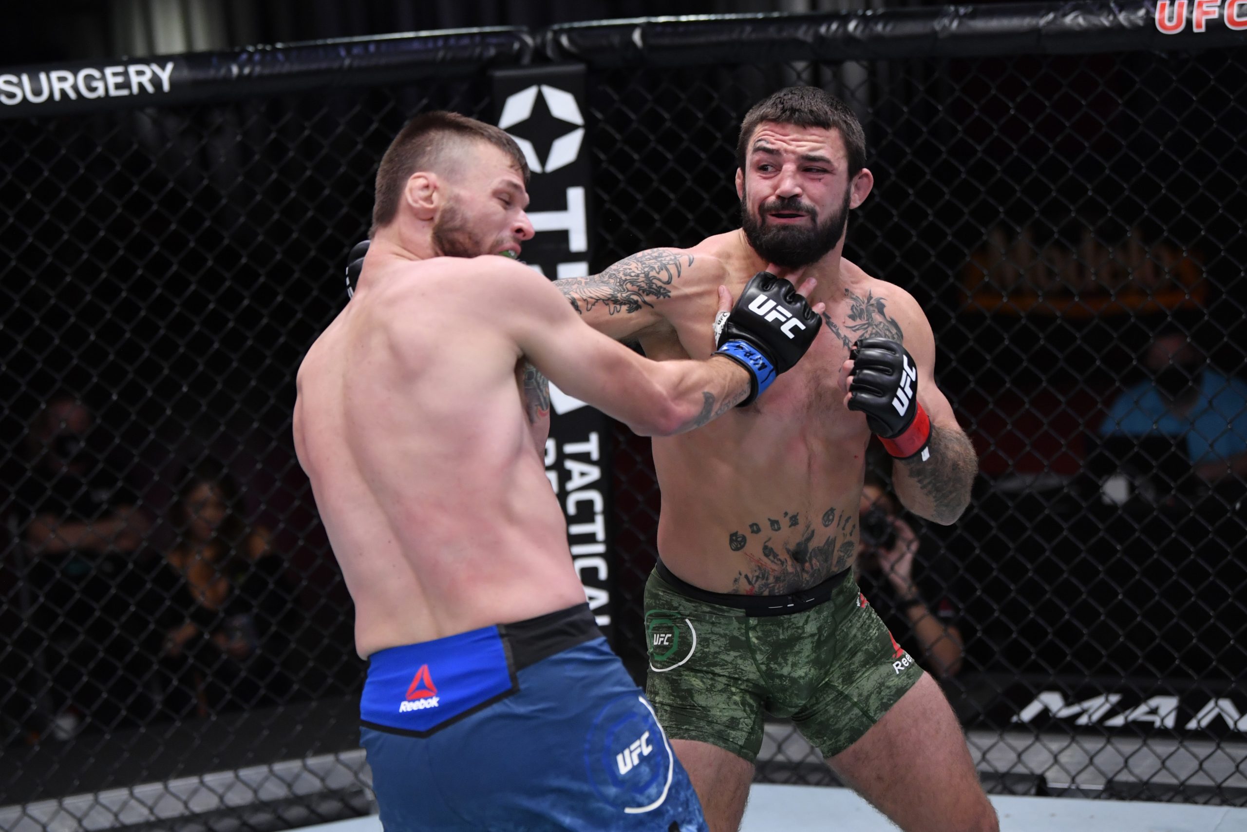 Watch Mike Perry Walks Out To Wrong Music And Could Have Broken Nose