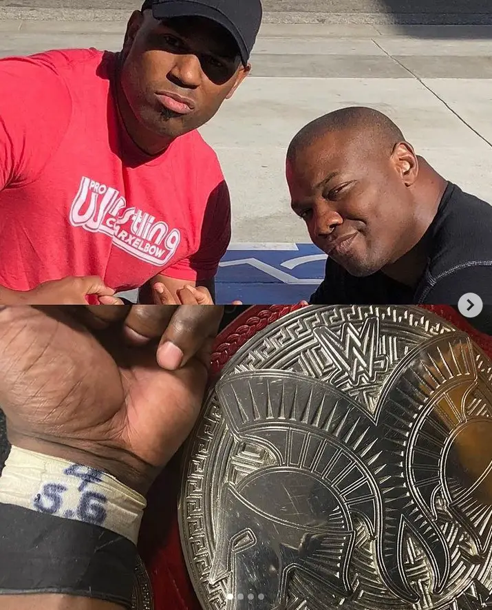 Shelton Benjamin paid tribute to Shad Gaspard after his win at TLC 2020