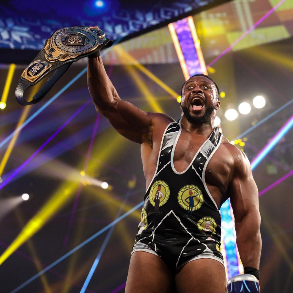 Big E defeated Sami Zayn to become the Intercontinental Champion. (WWE)