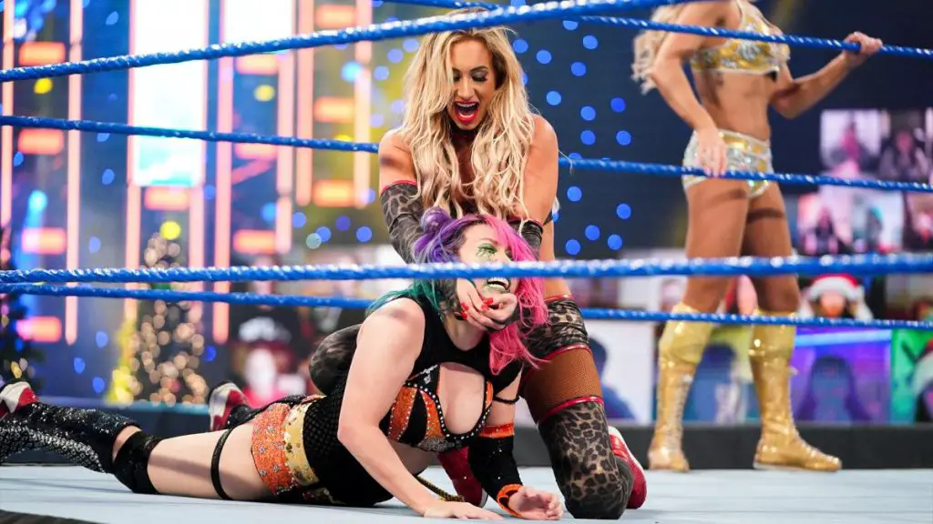 Asuka could have suffered a head injury on SmackDown