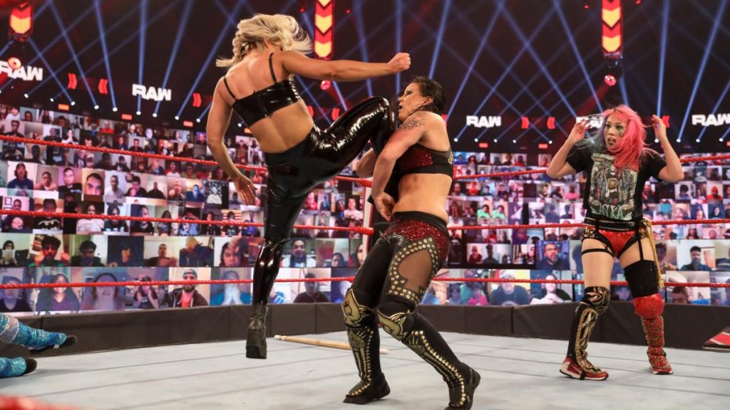 Mandy Rose made a sensational return to WWE RAW this week. (WWE)