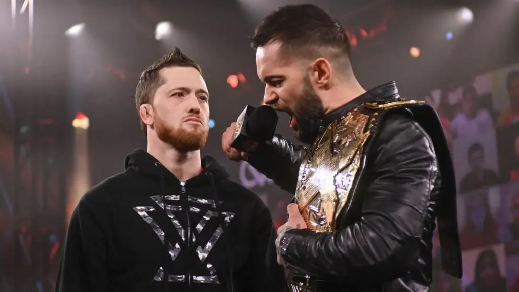 Finn Balor and Kyle O'Reilly on NXT