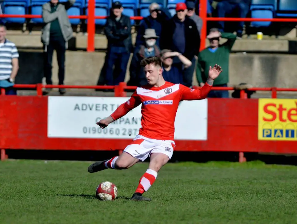 Paddy Lane came through the youth ranks at Hyde United