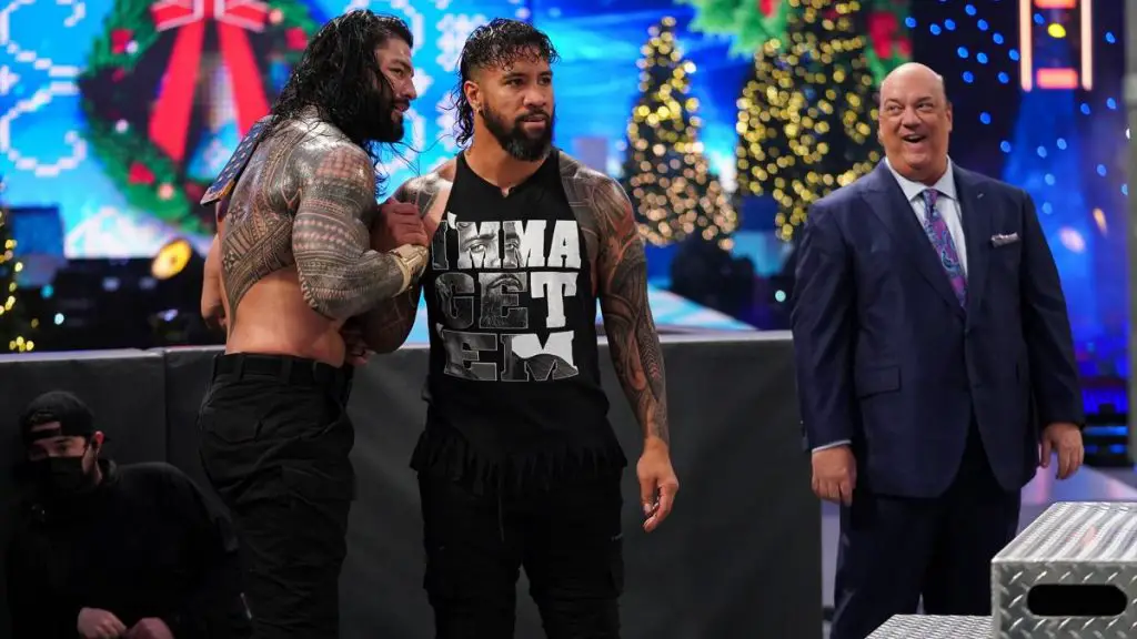 Roman Reigns, Jey Uso, and Paul Heyman could see Jimmy Uso added to their faction.