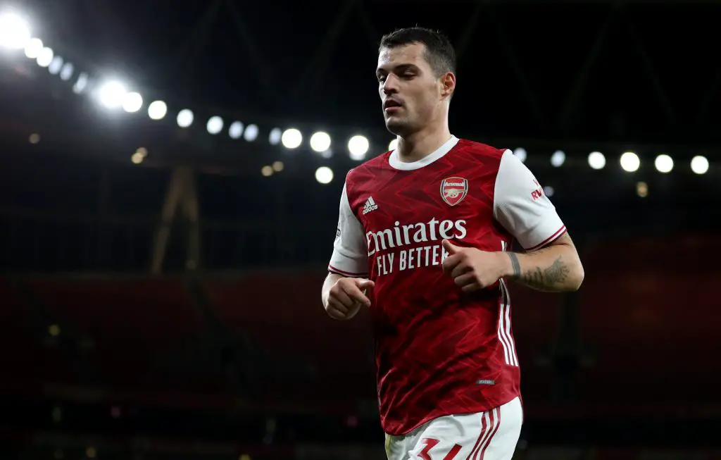 Granit Xhaka is one of many midfielders linked with an Arsenal exit in the summer transfer window. 