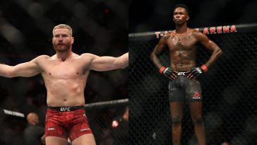 Israel Adesanya vs Jan Blachowicz will be for the Light Heavyweight title