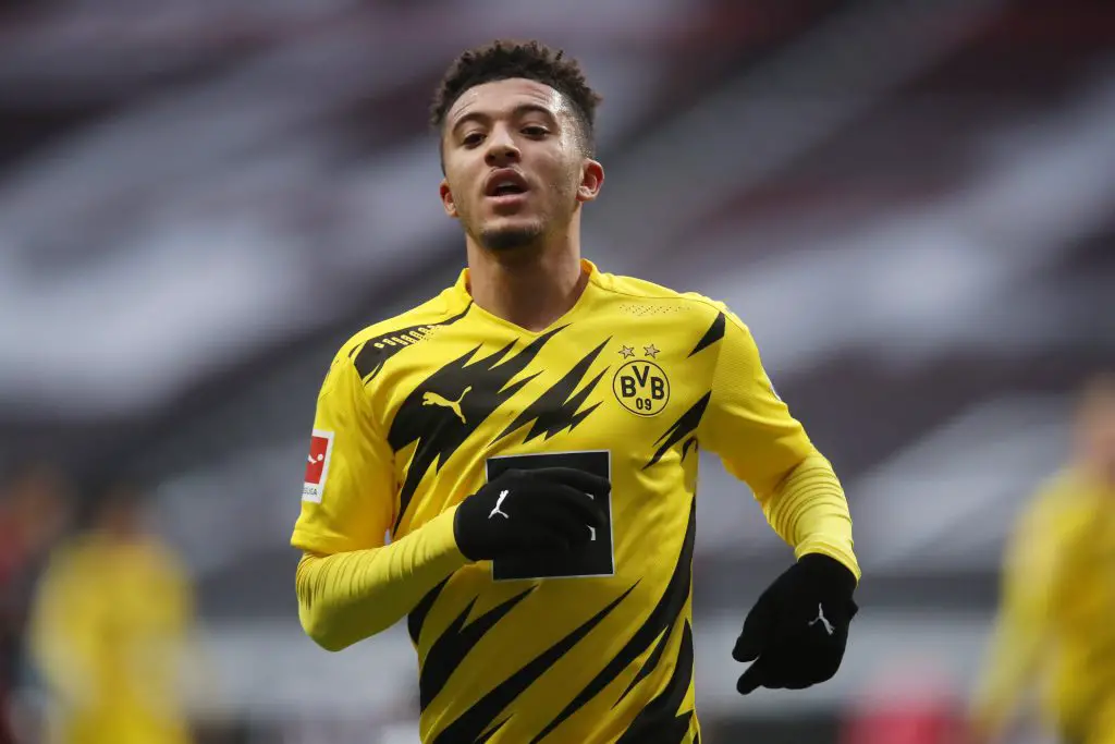 Jadon Sancho is now a Manchester United player.