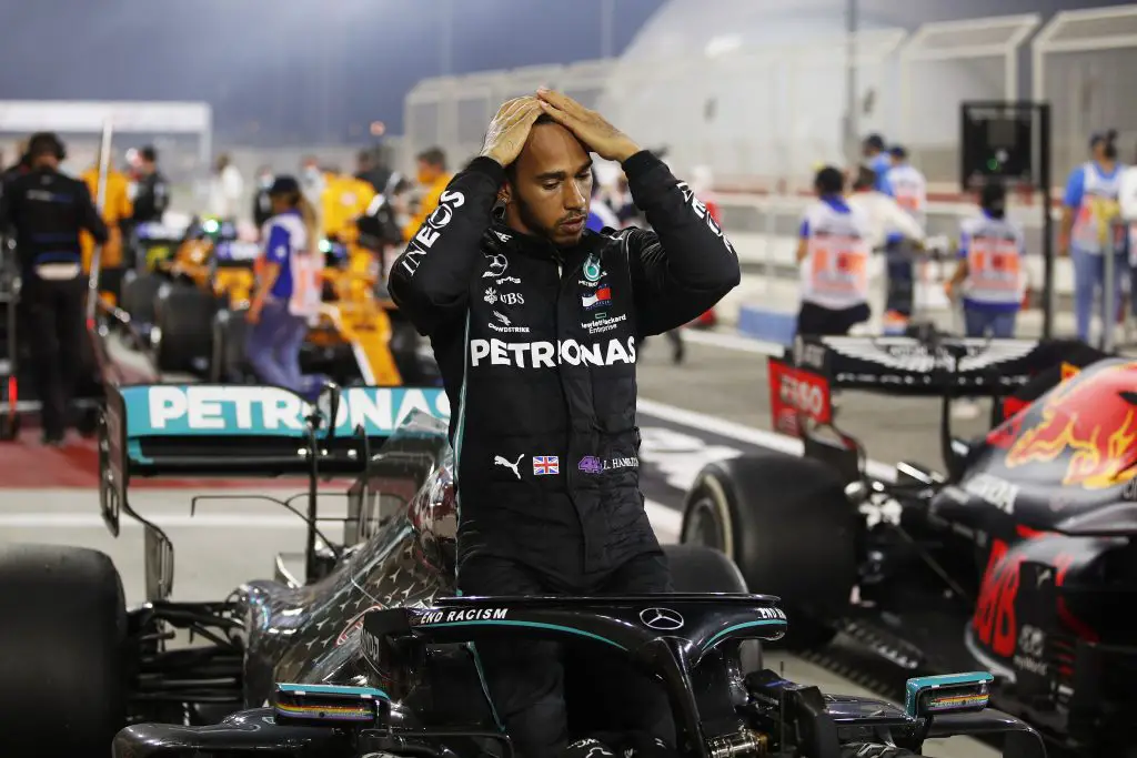 Lewis Hamilton will miss the second Bahrain Grand Prix due to a positive Covid-19 test result