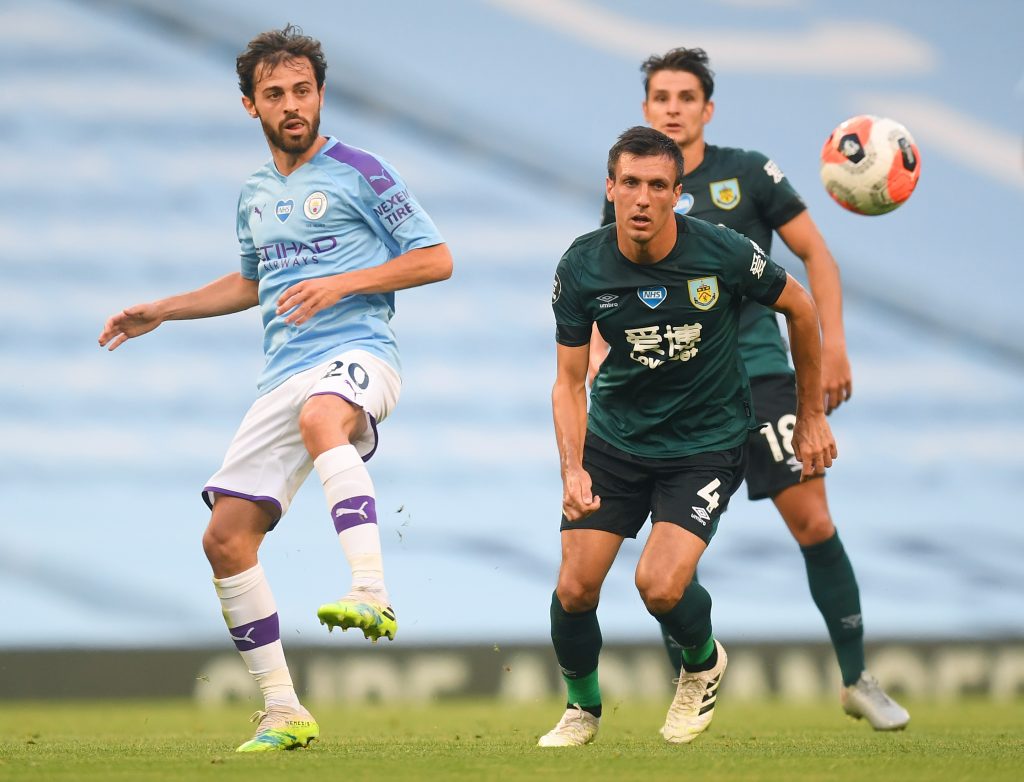 manchester city v burnley fc premier league