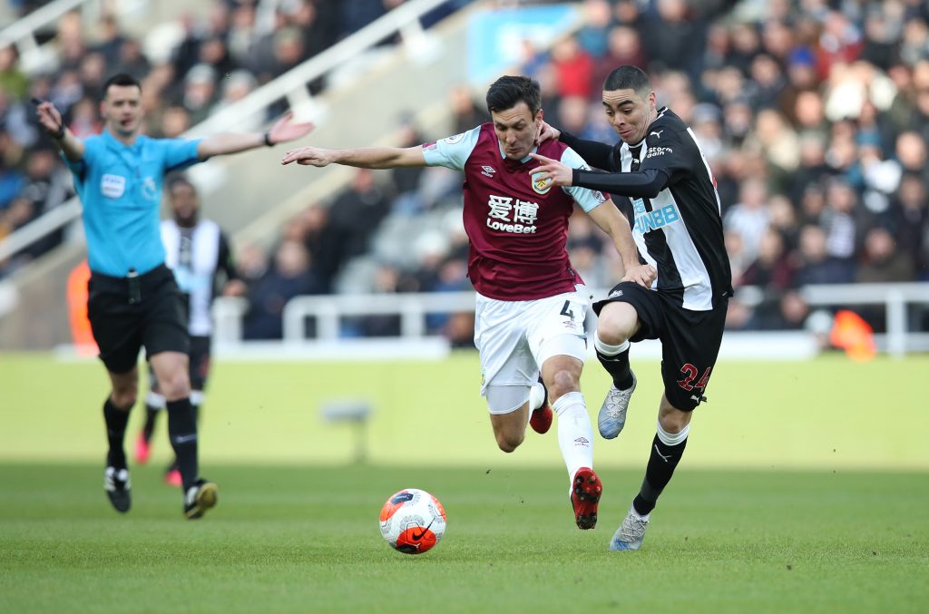 newcastle united v burnley fc premier league