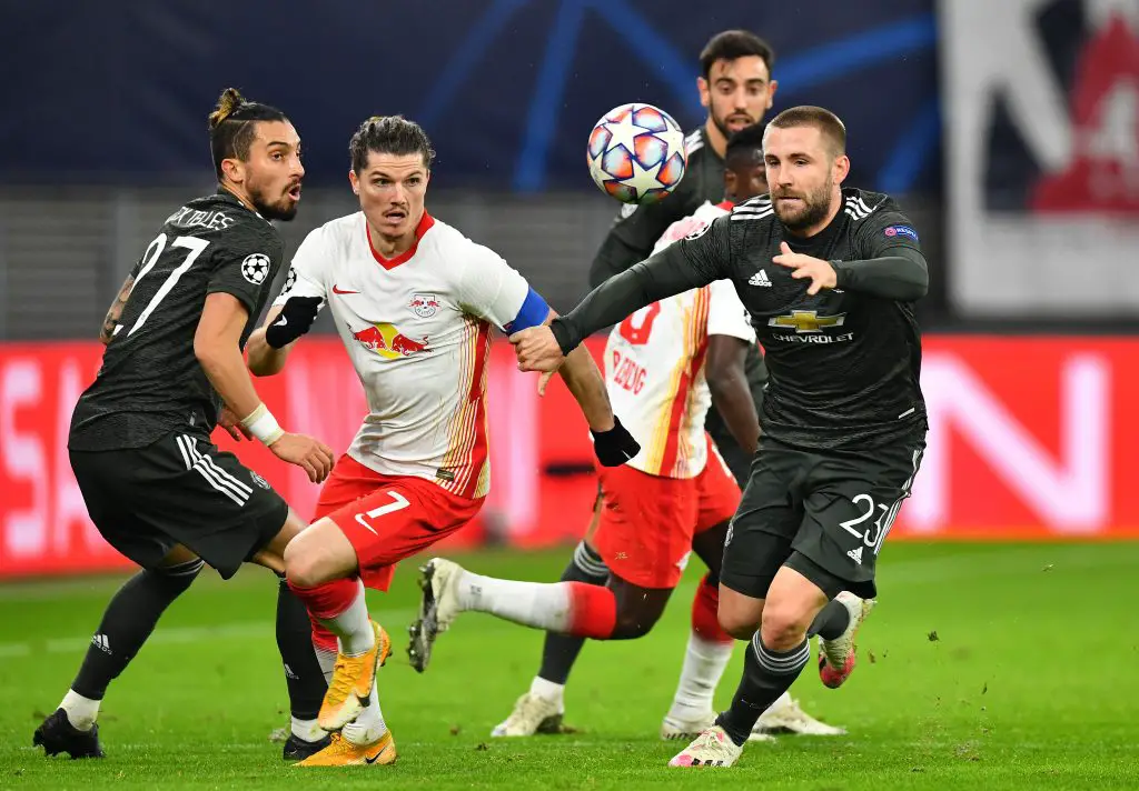 rb leipzig v manchester united group h uefa champions league 1