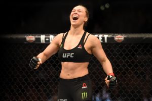 Ronda Rousey holds the record for fastest submission in the UFC