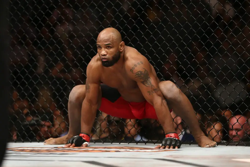 Yoel Romero was released by the UFC in 2020