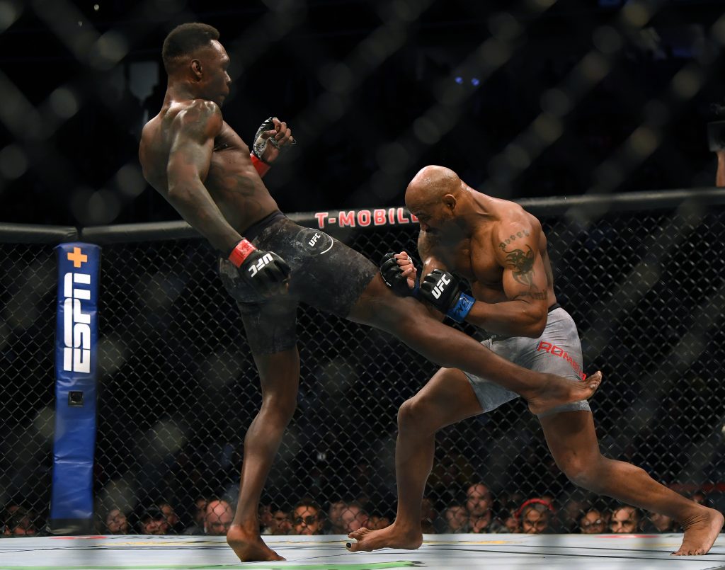 Yoel Romero lost to Israel Adesanya in his last fight