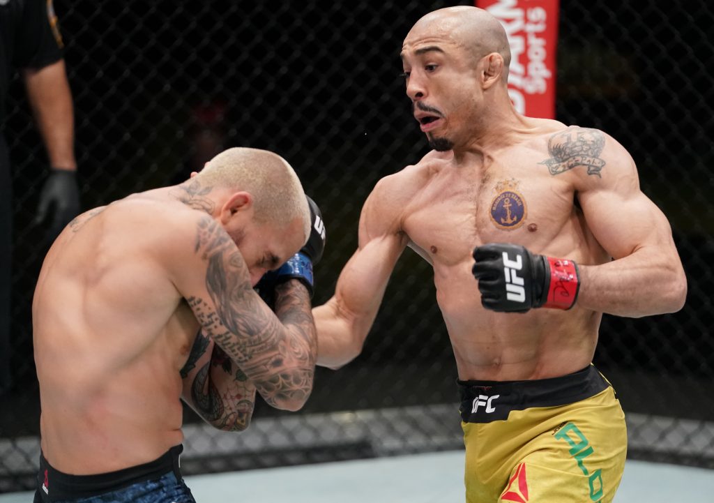 Jose Aldo defeated Marlon Vera