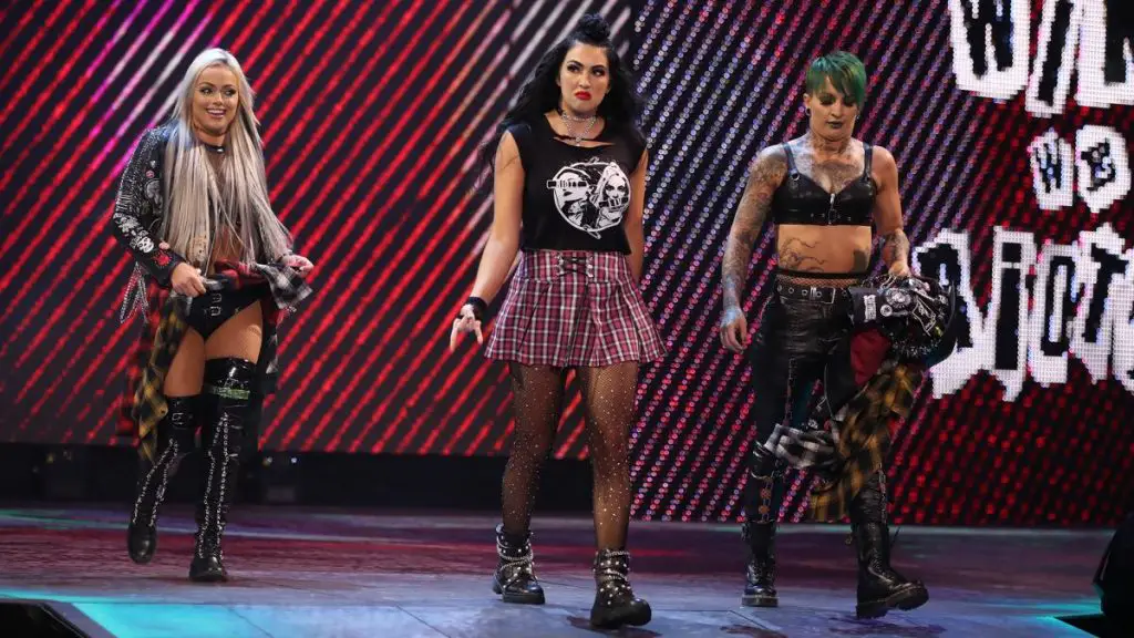 Billie Kay is with the Riott Squad