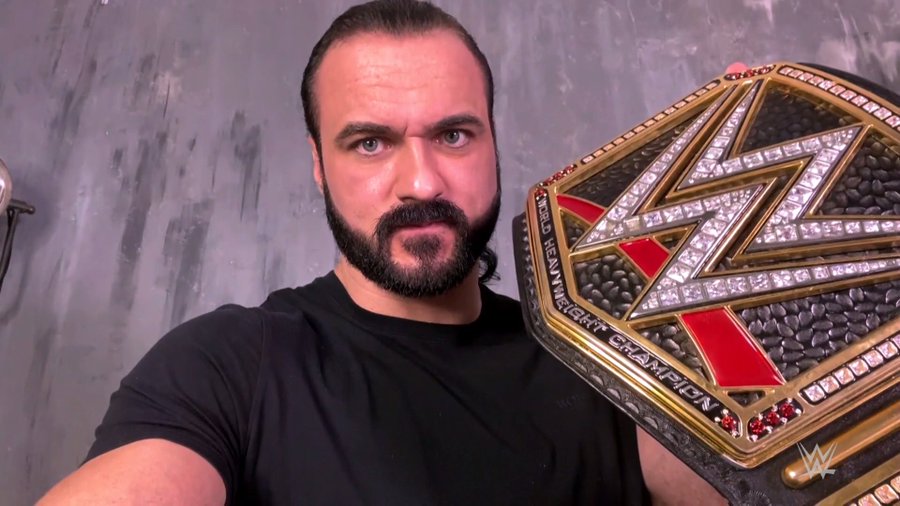 Drew McIntyre confirmed he was positive for the Coronavirus 