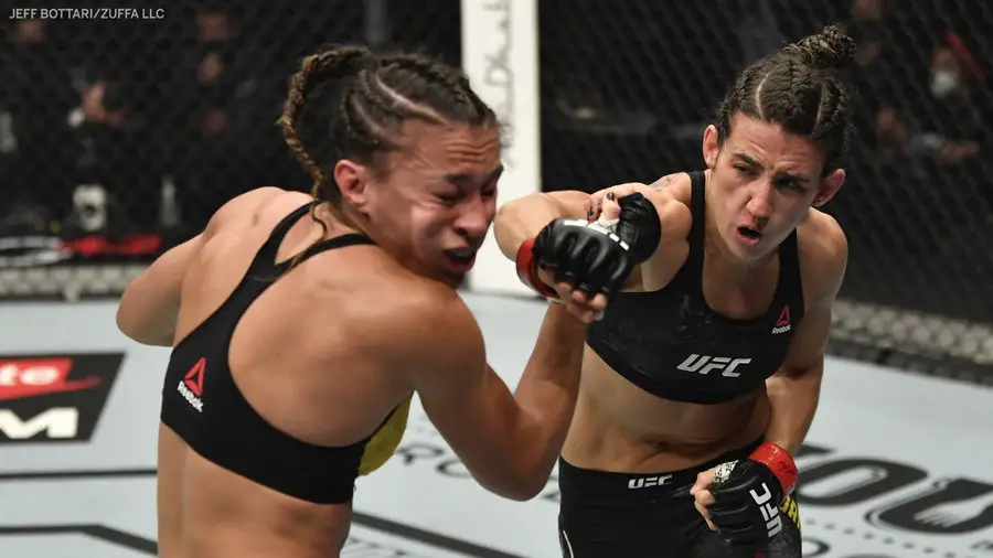 Marina Rodriguez beat Amanda Ribas at UFC 257