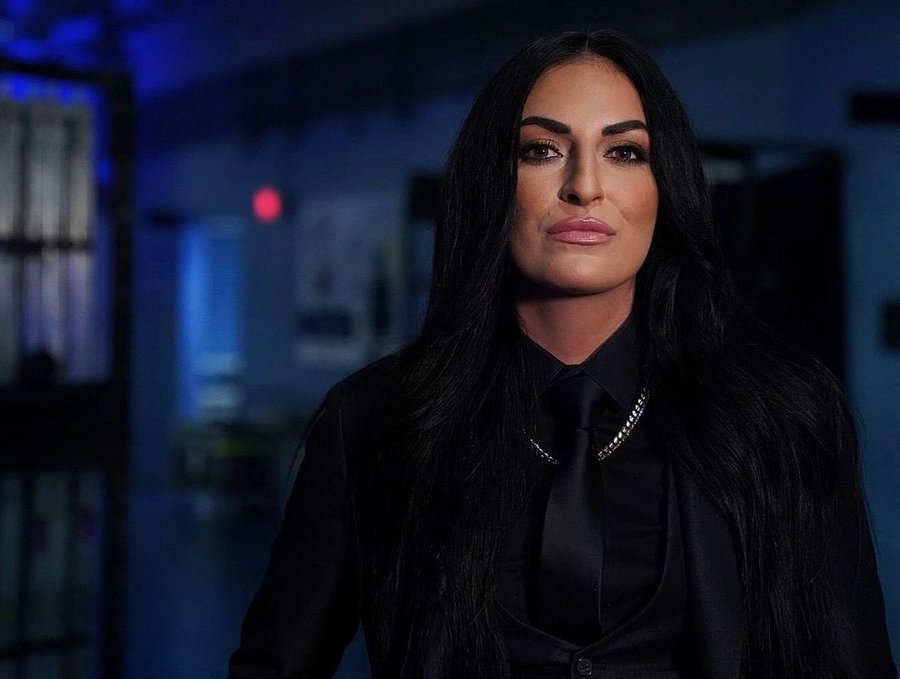 Sonya Deville says her first girl crush was Angelina Jolie. (WWE)