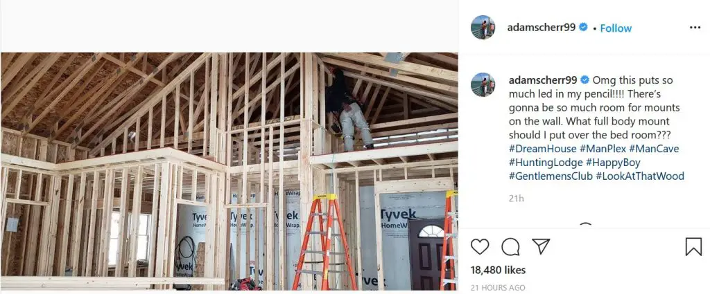 Braun Strowman posted news about his house