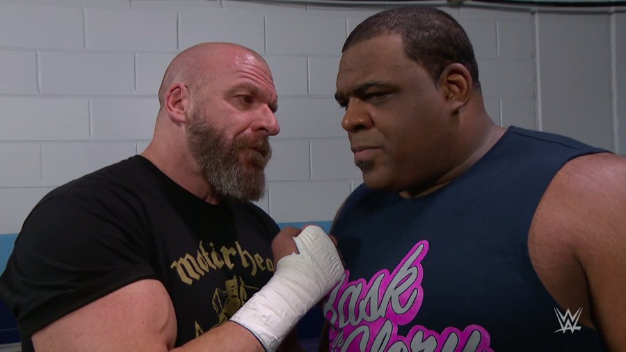 Triple H and Keith Lee on Raw