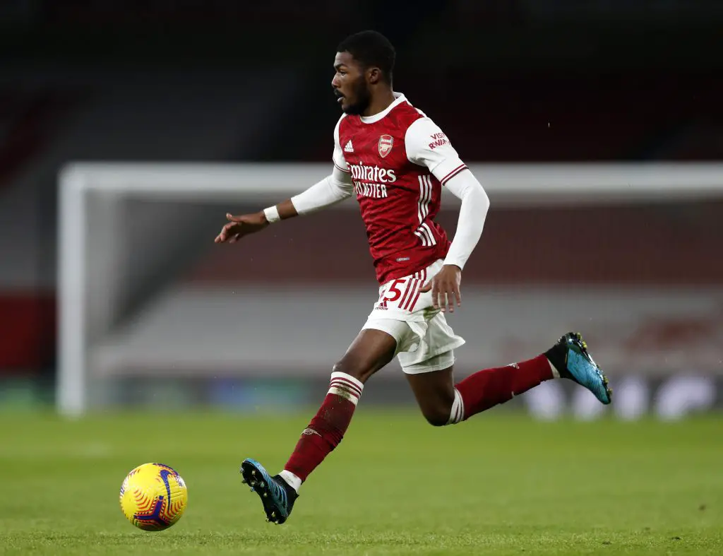 Ainsley Maitland-Niles of Arsenal linked with a transfer to Crystal Palace. 