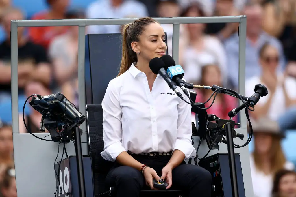 Marijana Veljovic has officiated some of the biggest tennis matches too