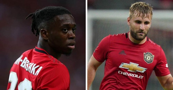 Aaron Wan Bissaka Luke Shaw