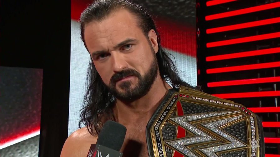 Drew McIntyre is the WWE champion. (WWE)