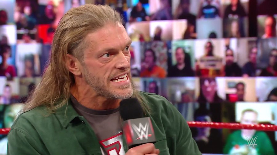 Edge made an appearance on this week's Raw