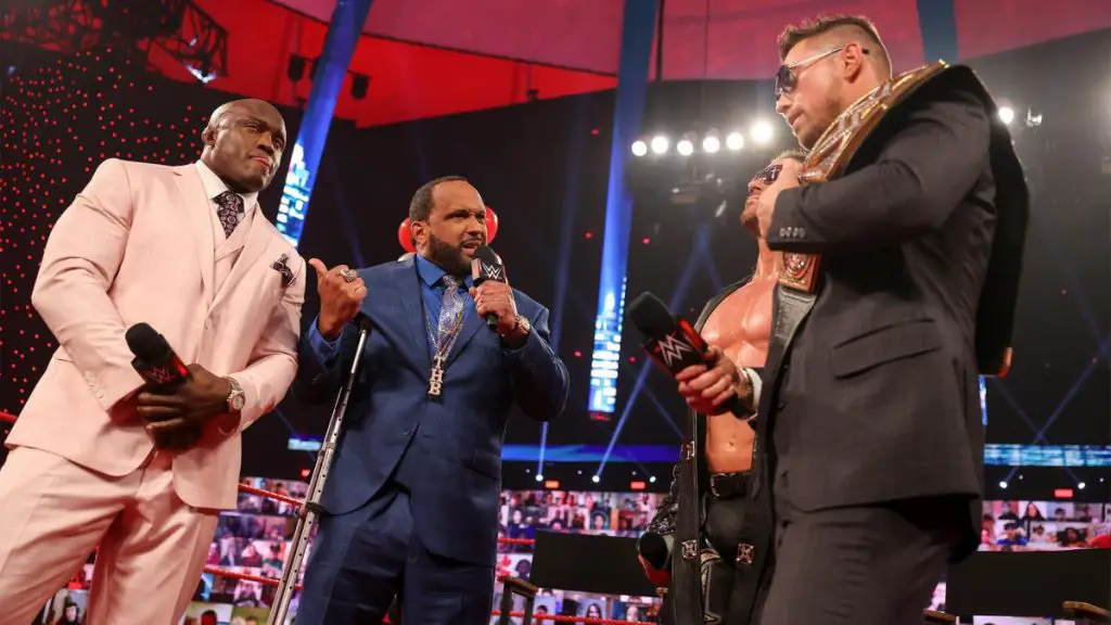 Bobby Lashley finally has a shot at the WWE heavyweight championship. (WWE)