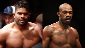 Jon Jones and Alistair Overeem are in the UFC Heavyweight division