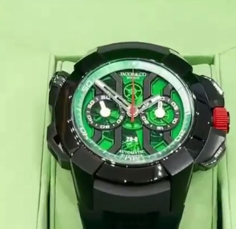 Khabib Nurmagomedov has a collection of Jacob and Co watches