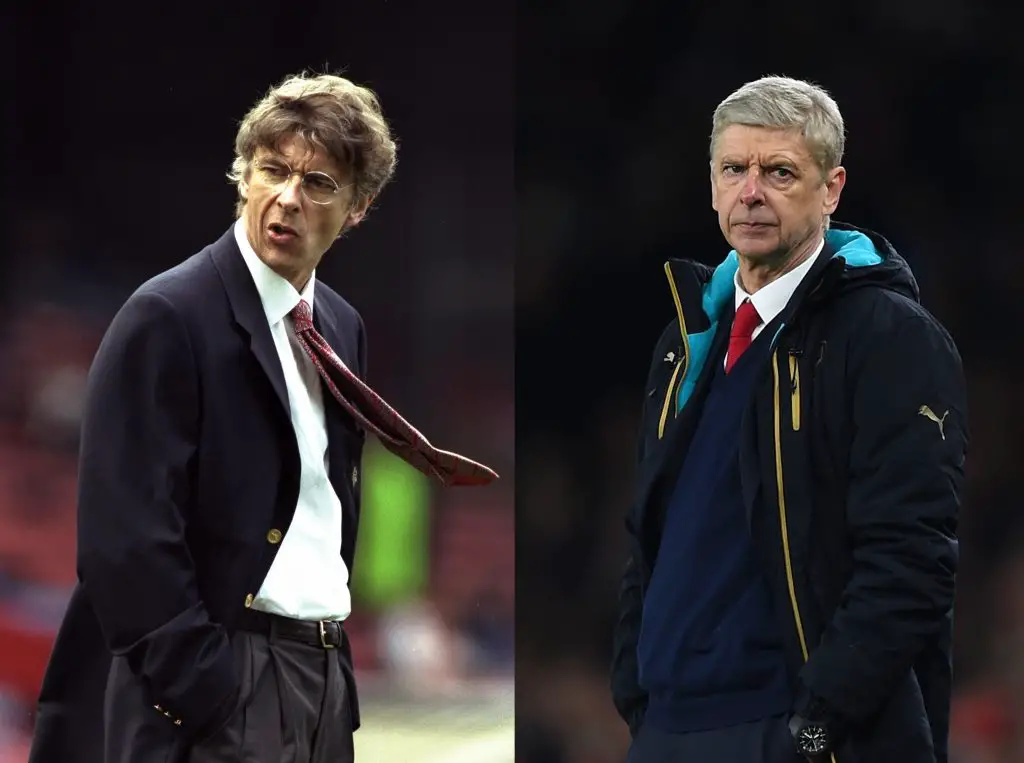 arsene wenger then and now 20 years at arsenal