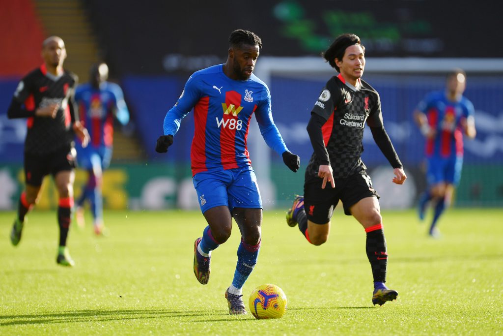 crystal palace v liverpool premier league