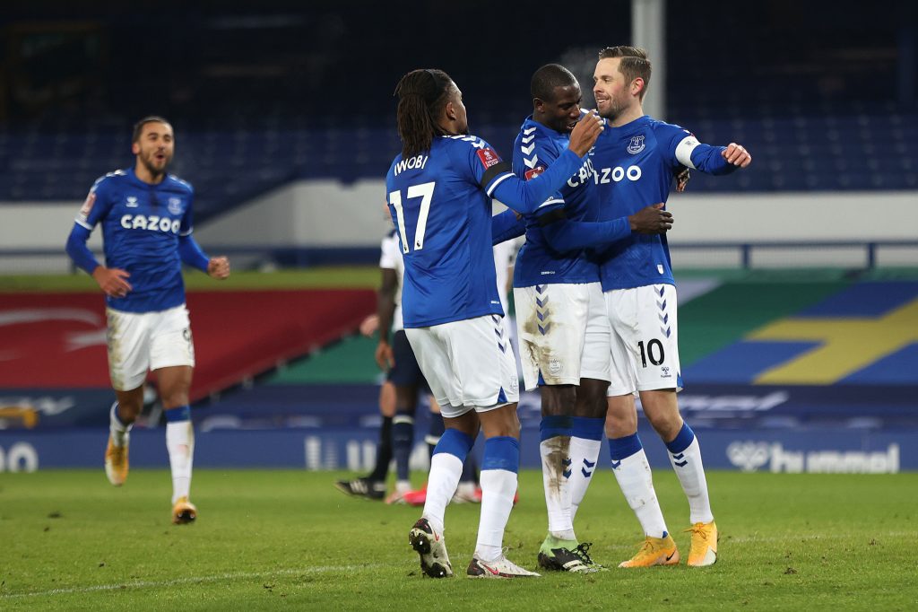 everton v tottenham hotspur the emirates fa cup fifth round