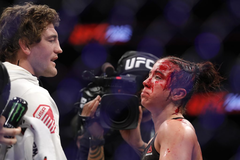 Maycee Barber “excited” at seeing Ben Askren taking on Jake Paul in boxing match 2 Maycee Barber and Ben Askren