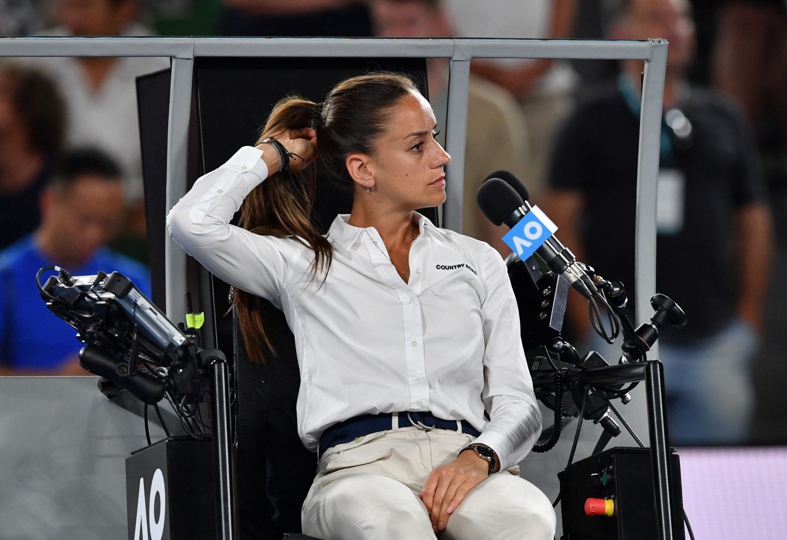 Who is Australian Open female tennis umpire Marijana Veljovic?