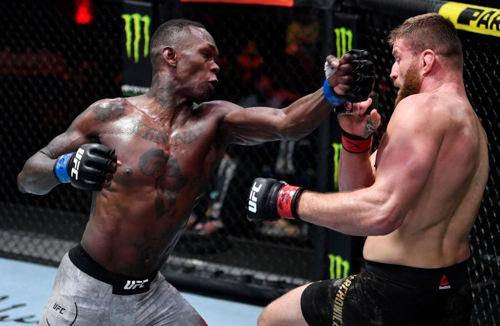 Israel Adesanya lost to Jan Blachowicz at UFC 259 after he had a 'bodyguard' misunderstanding.